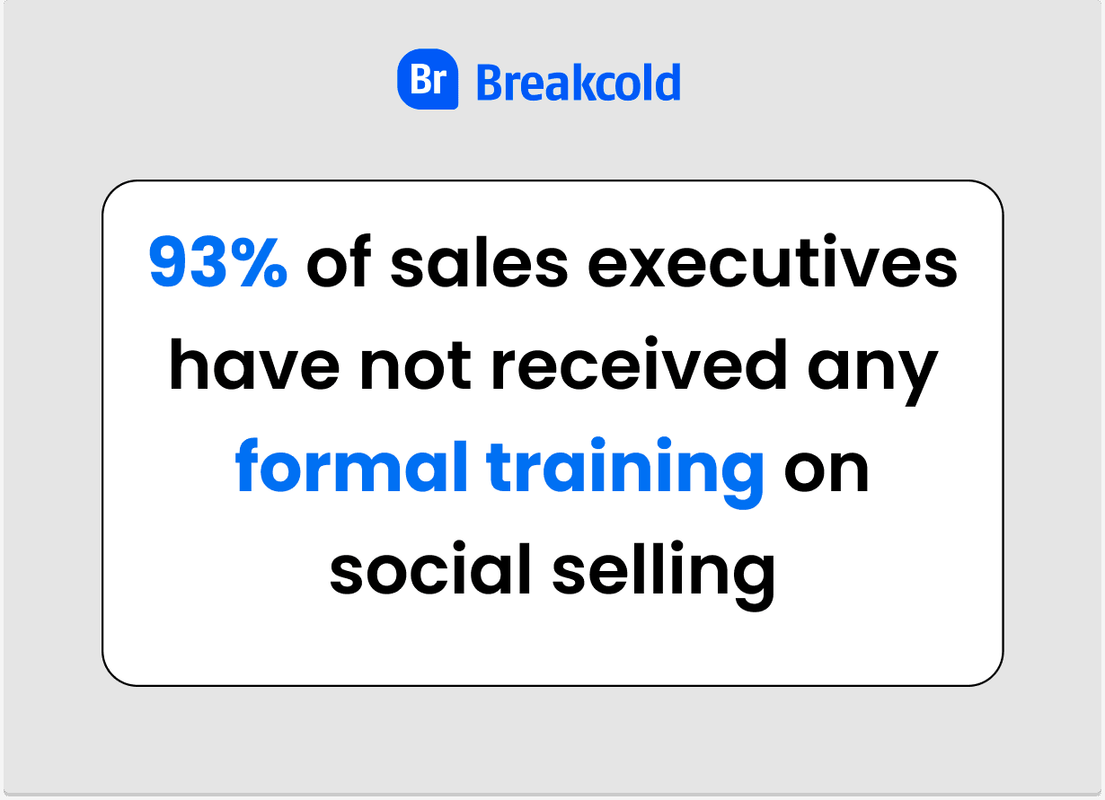 Social Selling Sales Executives Training | Breakcold