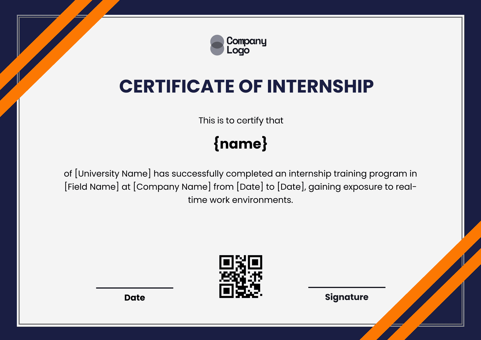 Wauld - Professional and attractive green recognition badge template