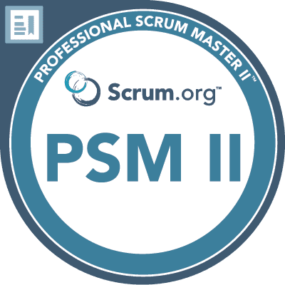 Professional Scrum Master II (PSM II)