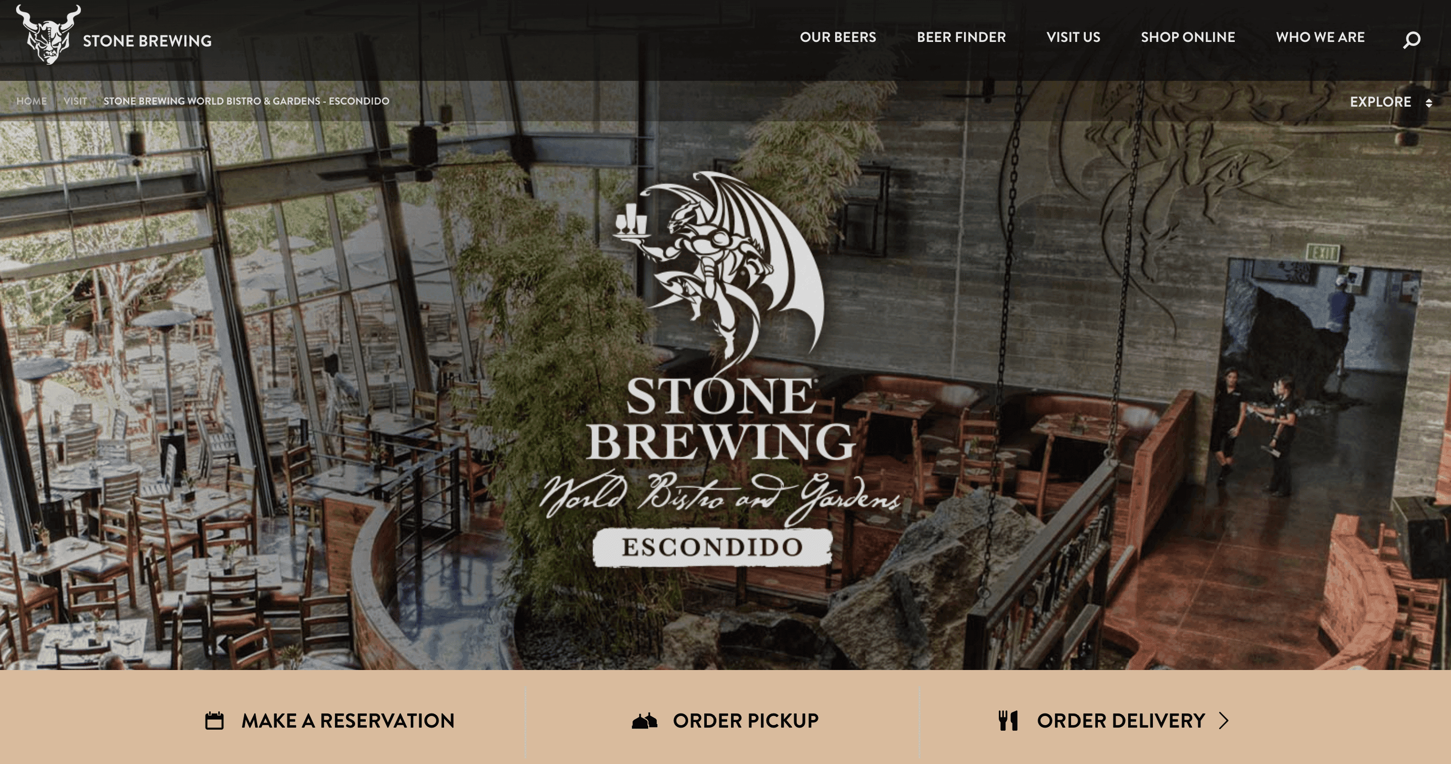 Stone CTA website