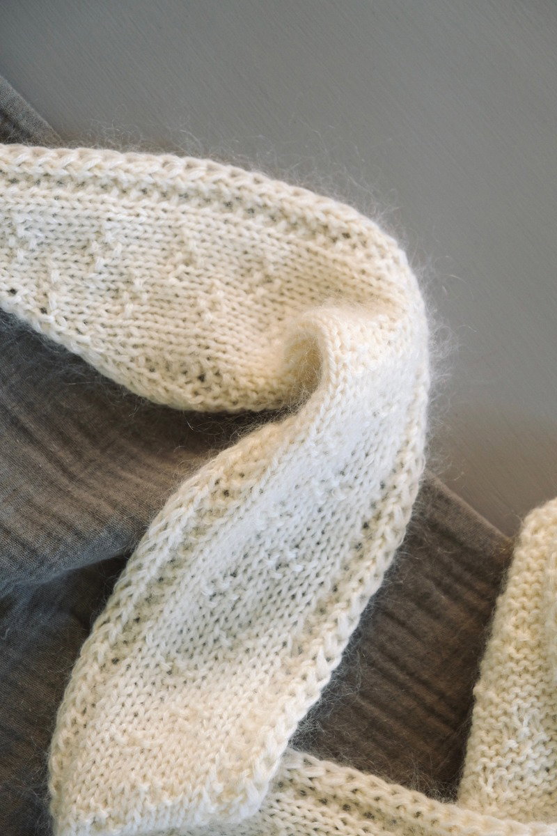 AcrisScarf knitting pattern, photo 3