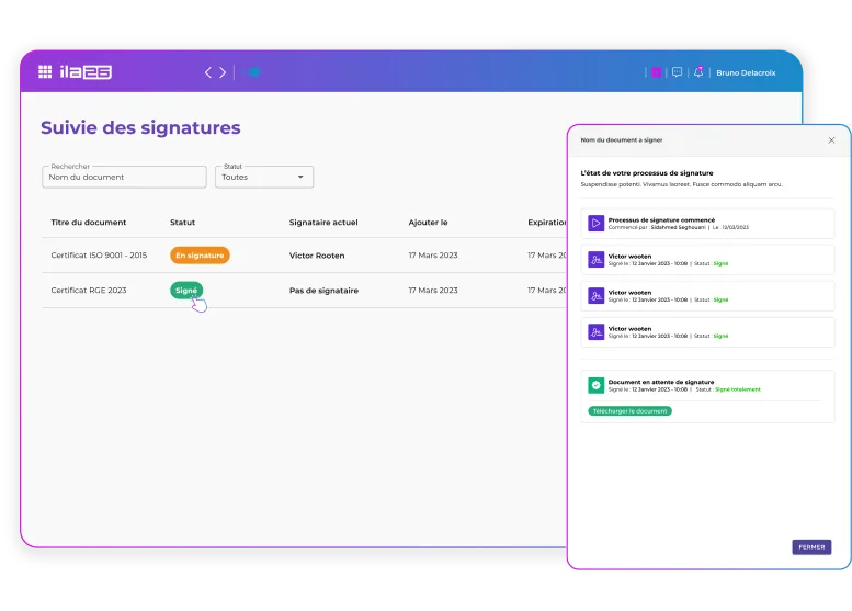 Utilisation de la signature électronique pour sécuriser les contrats