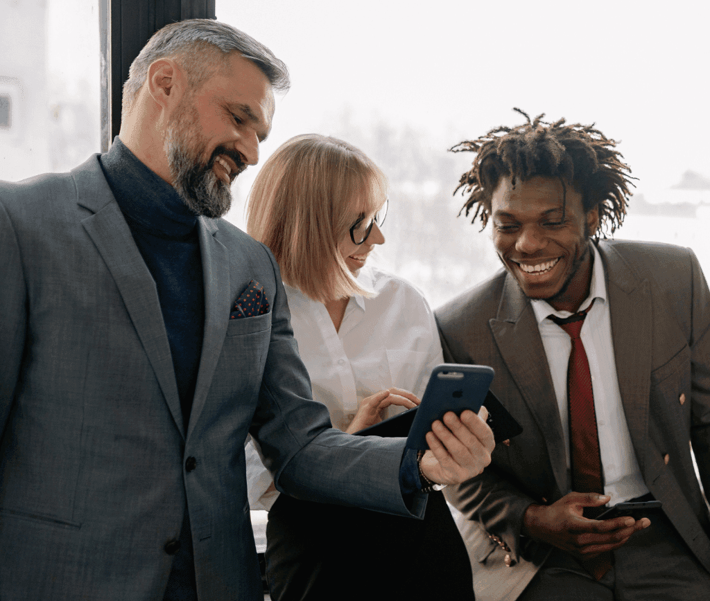 person sitting in a chair in front of a man