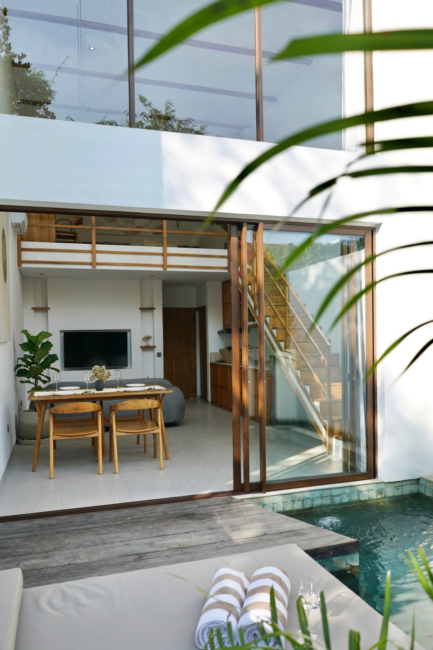 1-bedroom two-storey villas in Pererenan