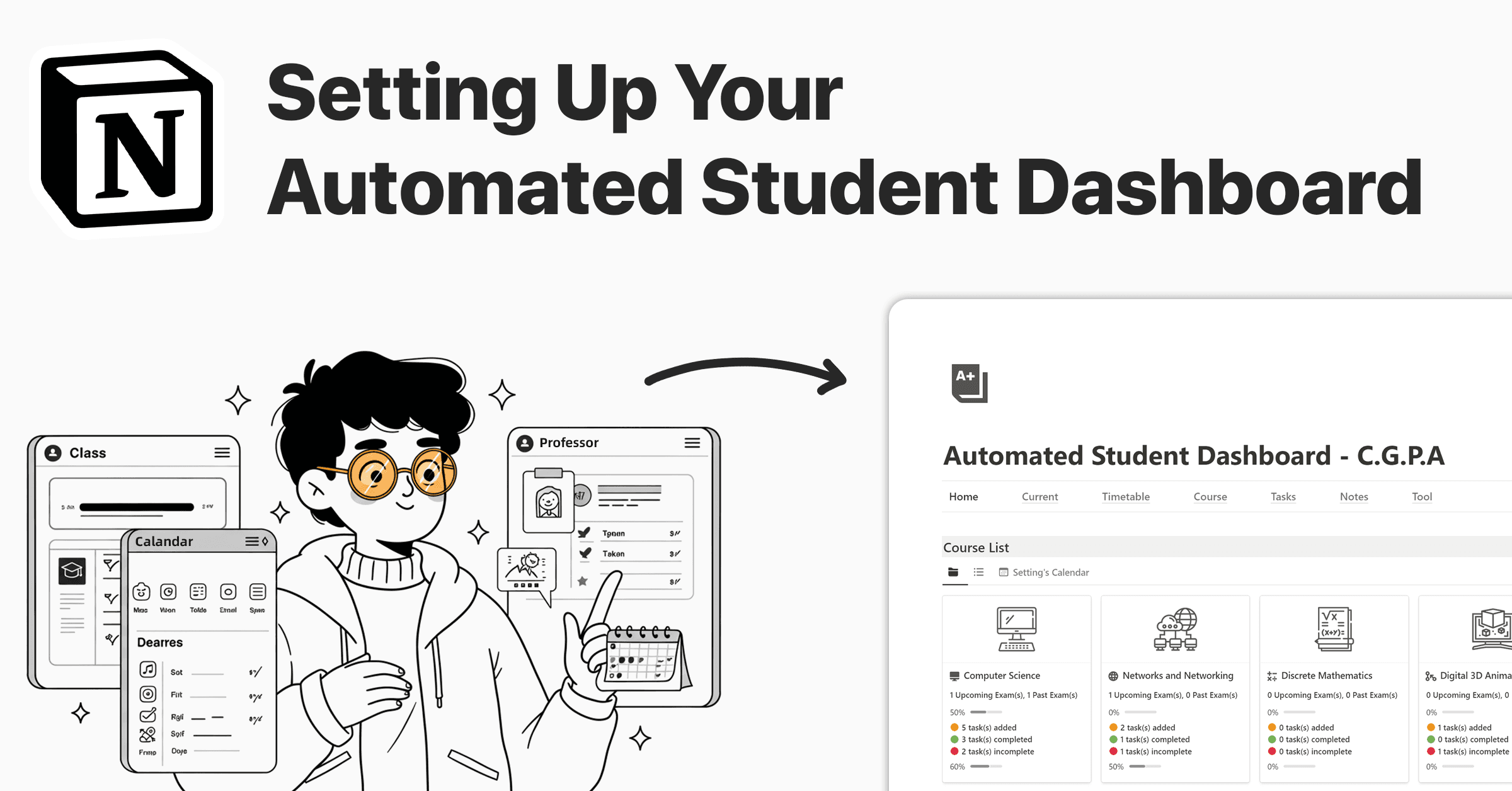 Featured Image of "Setting Up Your Automated Student Dashboard: A Step-by-Step Guide"