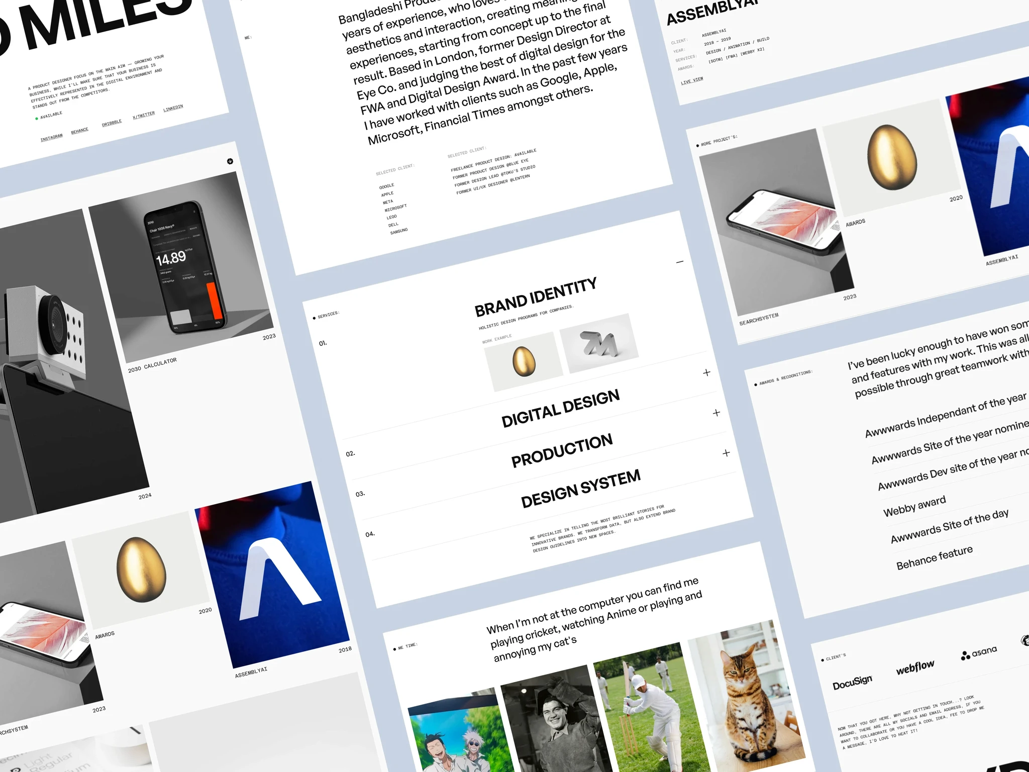Designer Portfolio Template