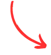 Red hand-drawn curved arrow pointing down and right.