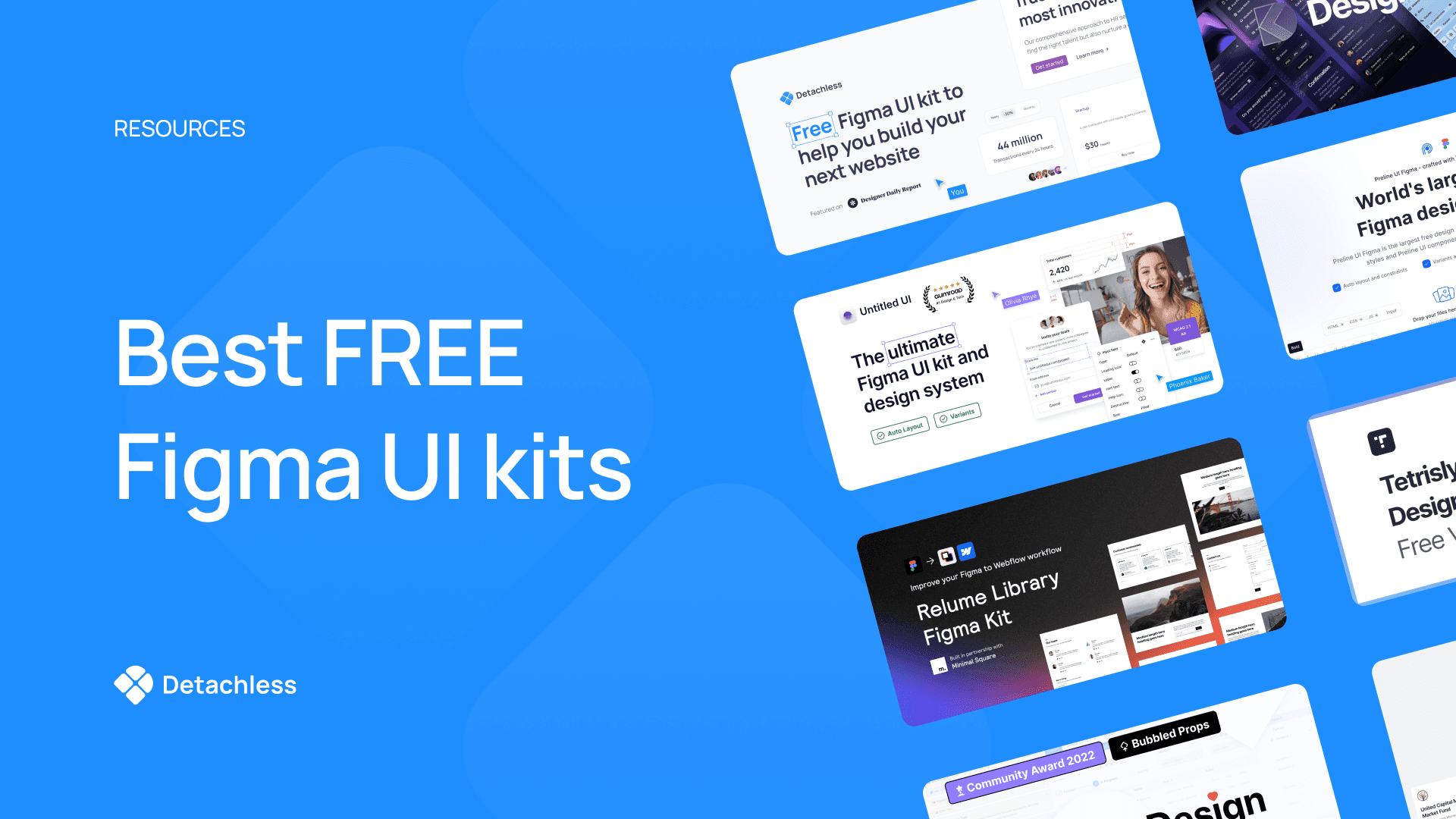 best FREE Figma UI kits