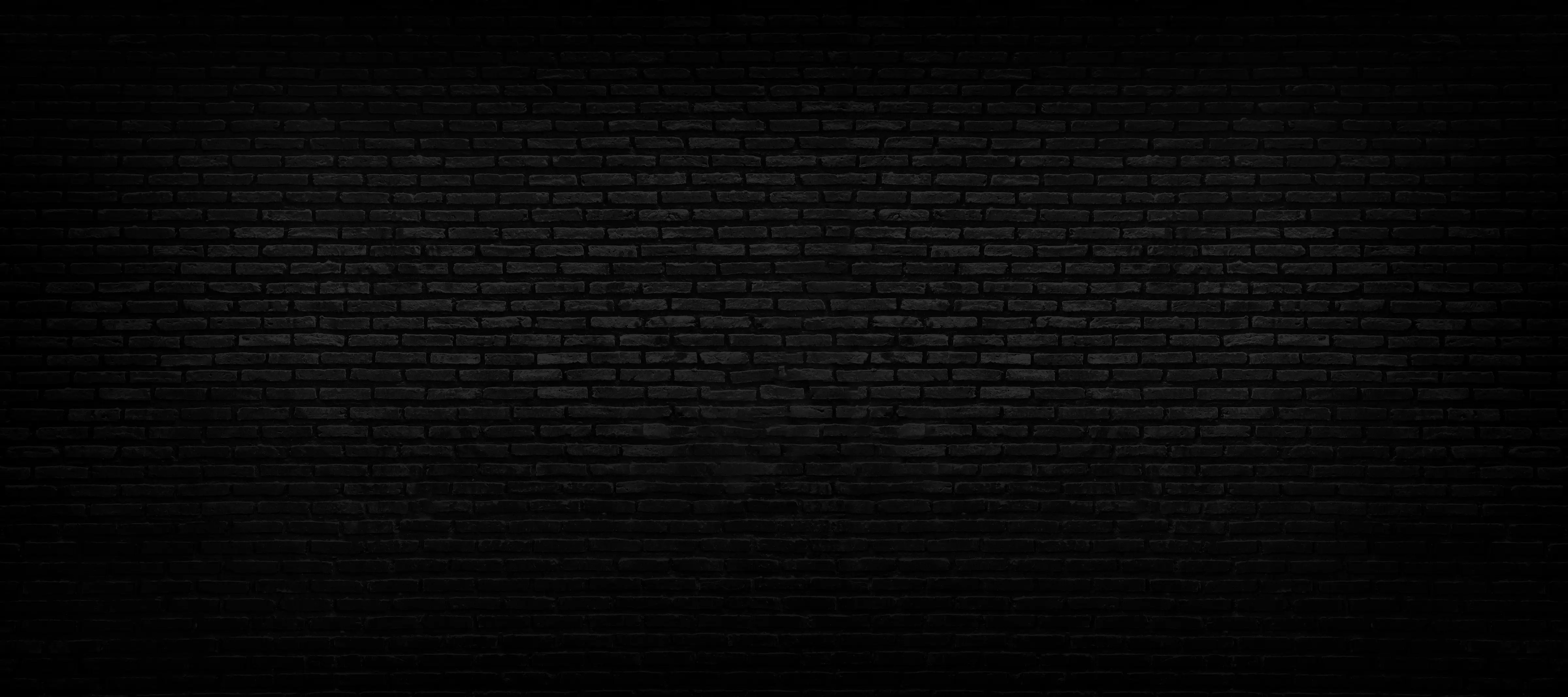 Black brick wall