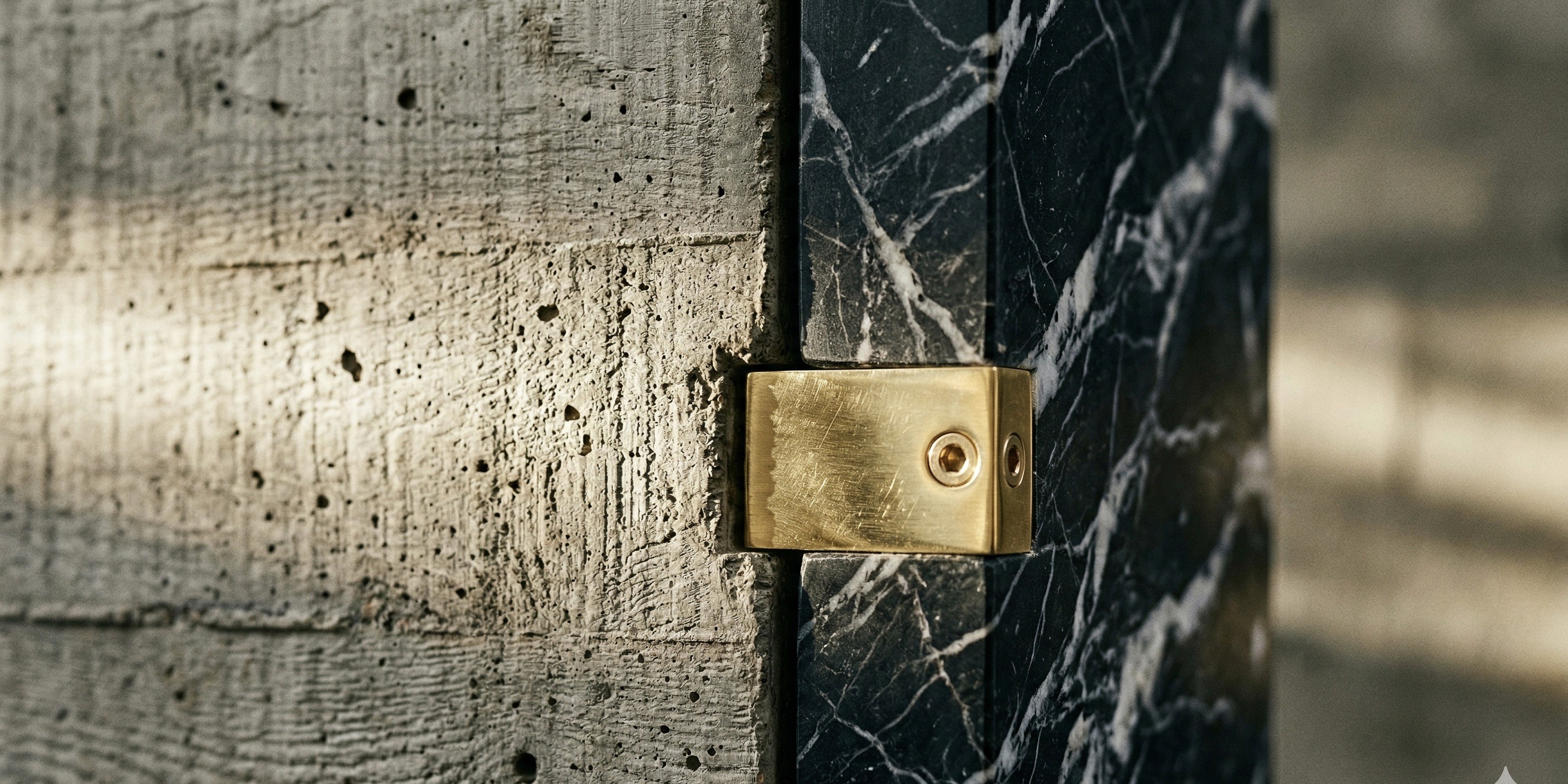 a gray couch with four pillows on it