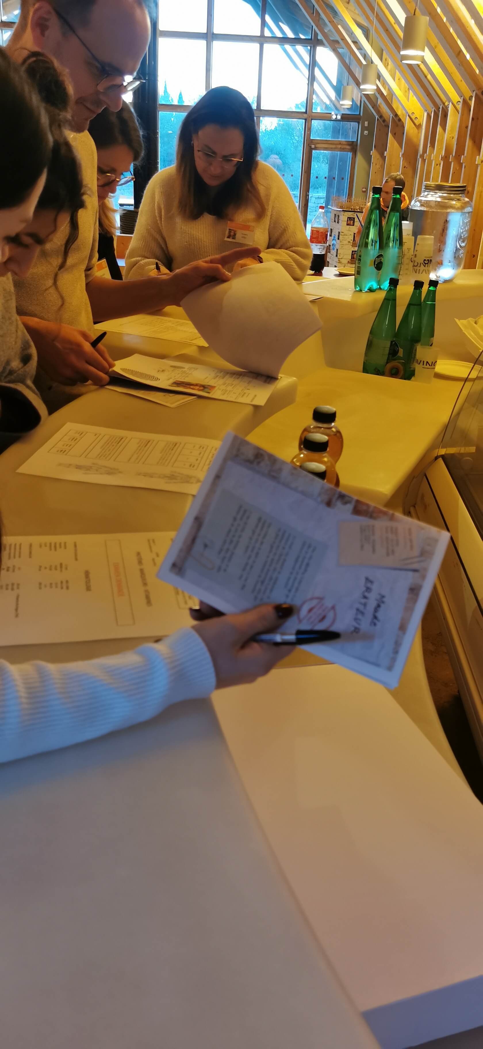 Les fiches personnages