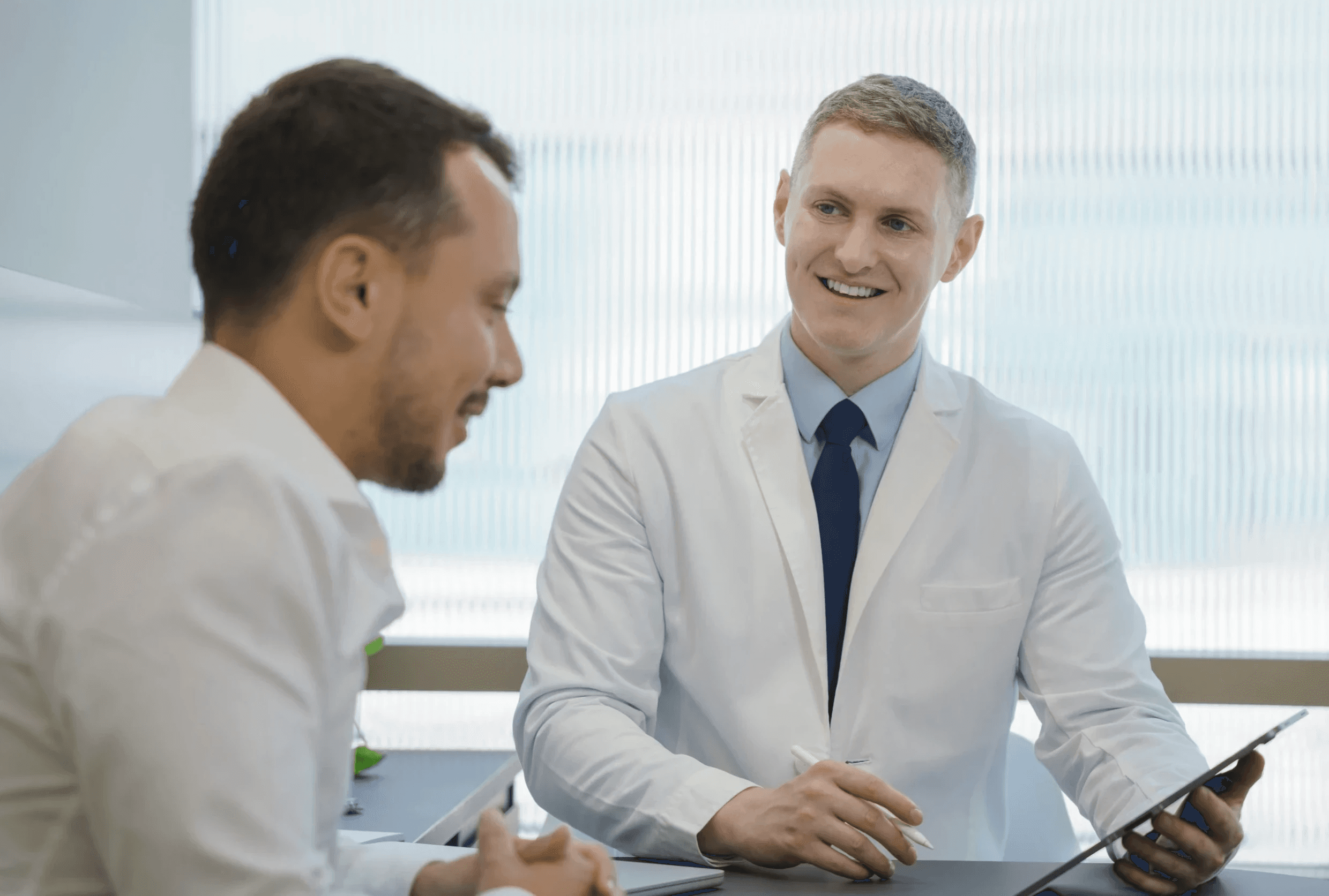 Dr Clarke In Person Consultation