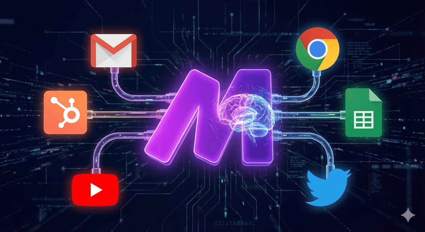 Make automatisation connectant des applications avec un assistant intelligence artificielle central.