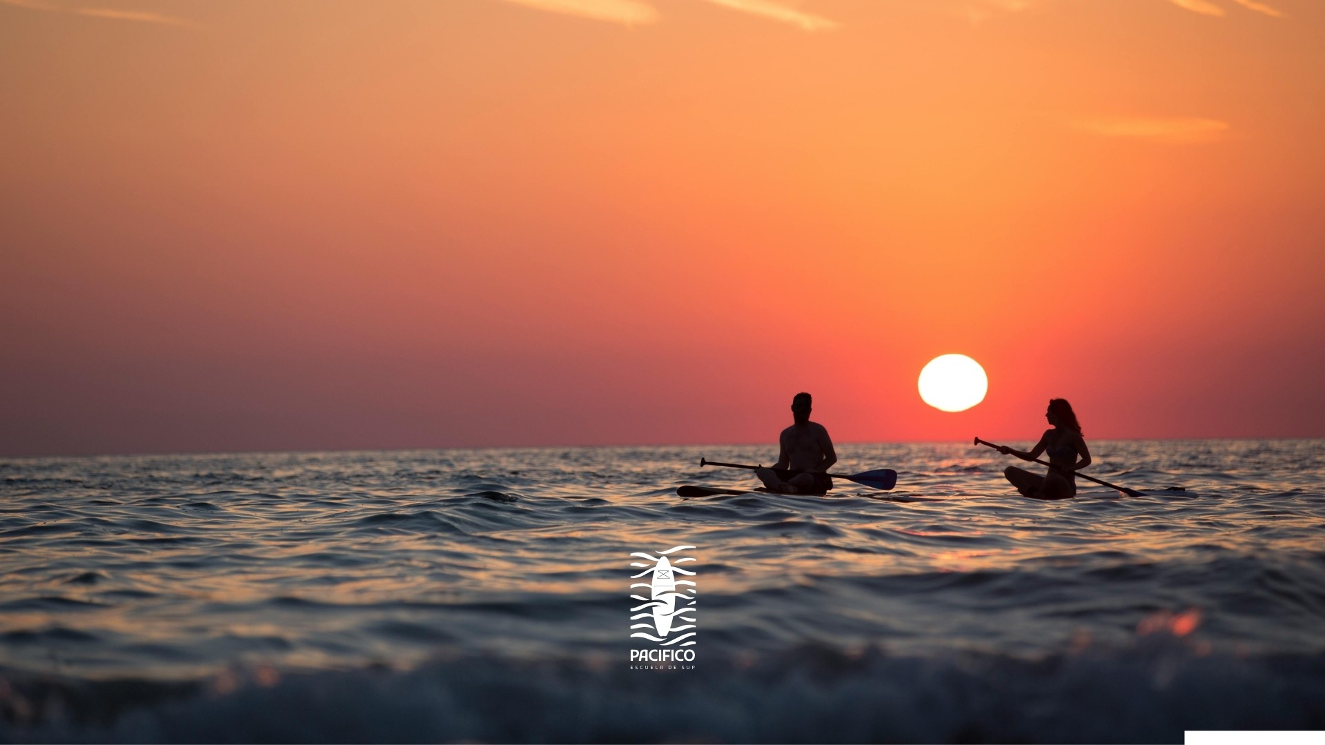 A man surfing