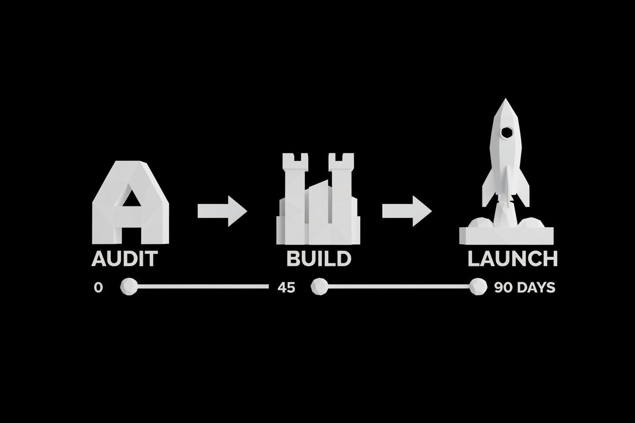 90-day AI marketing roadmap