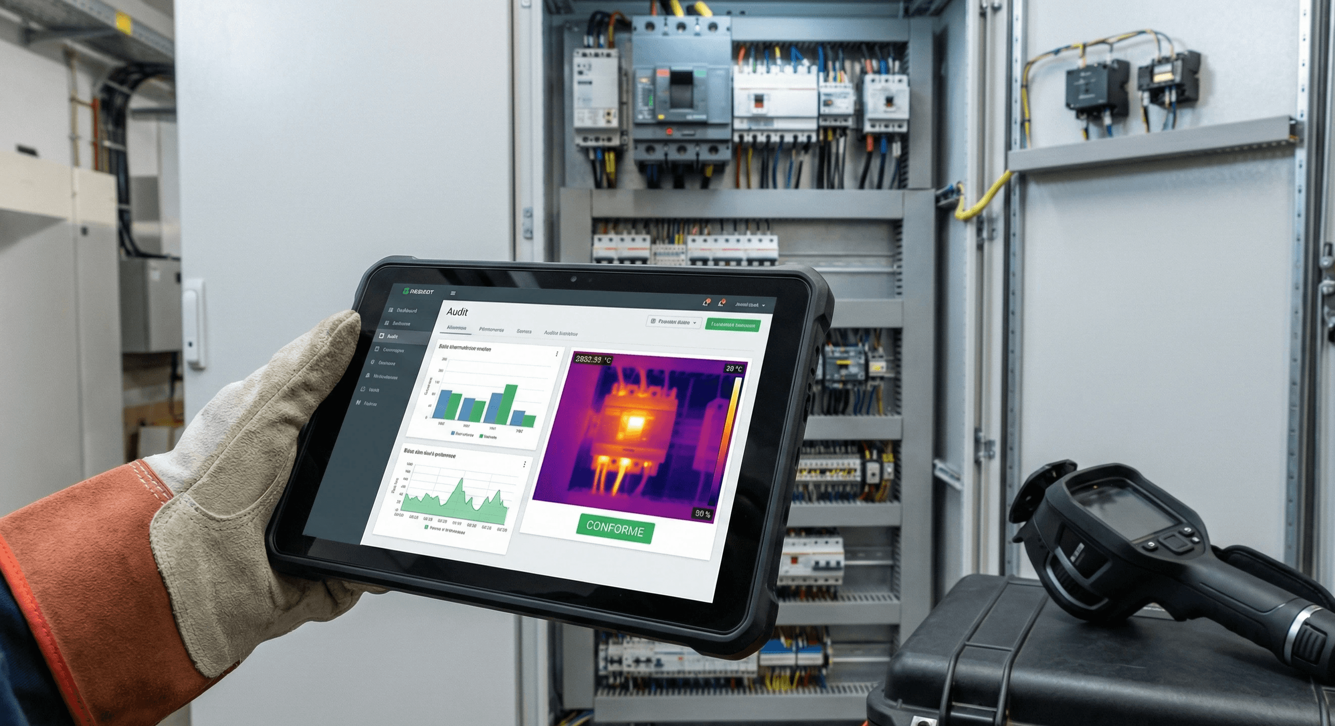 Tableau de suivi de maintenance multi-sites — pilotage externalisé GTB indépendant, Phasévo Hauts-de-France et Île-de-France