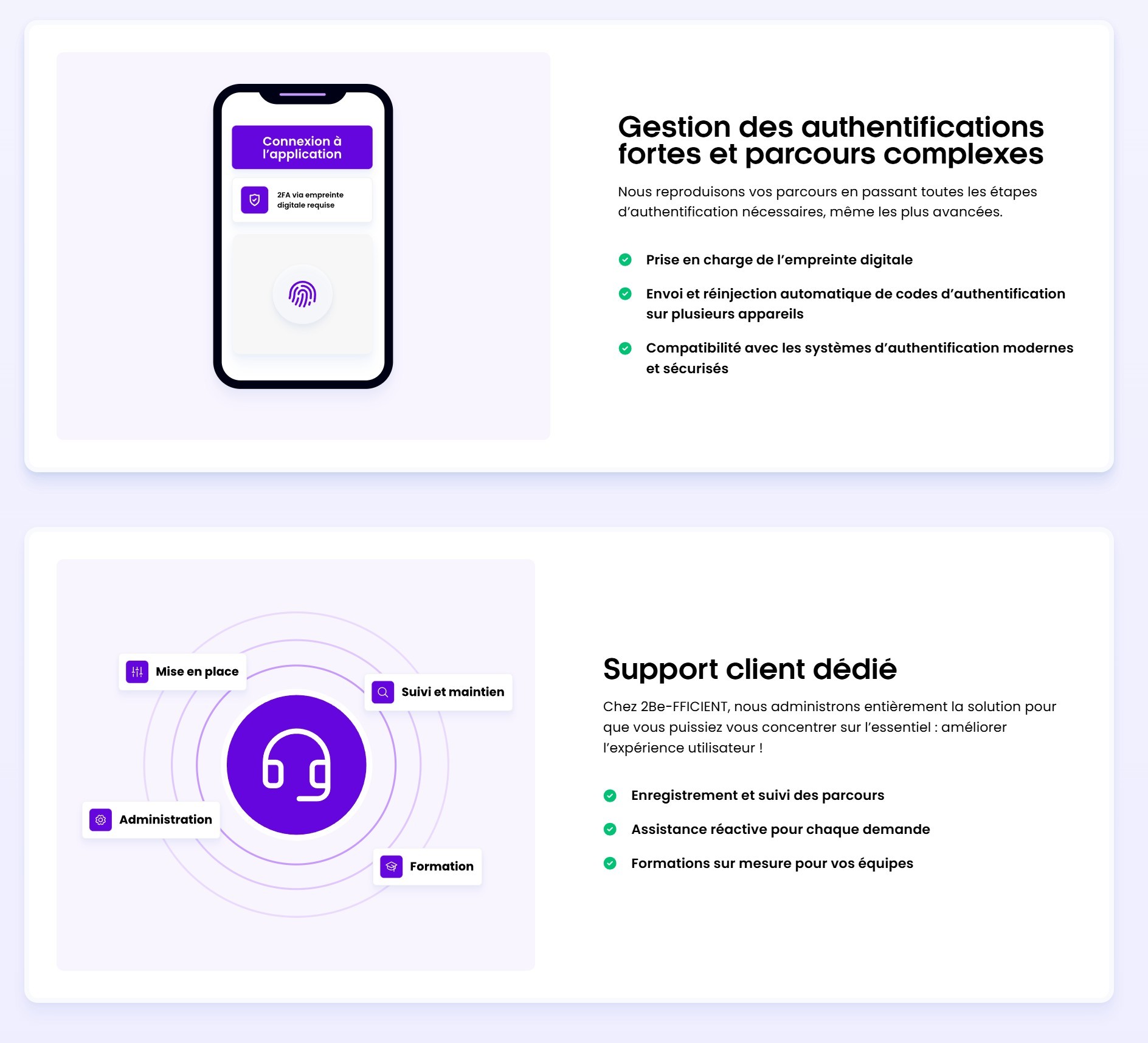 section illustration parcours et support site 2be-fficient