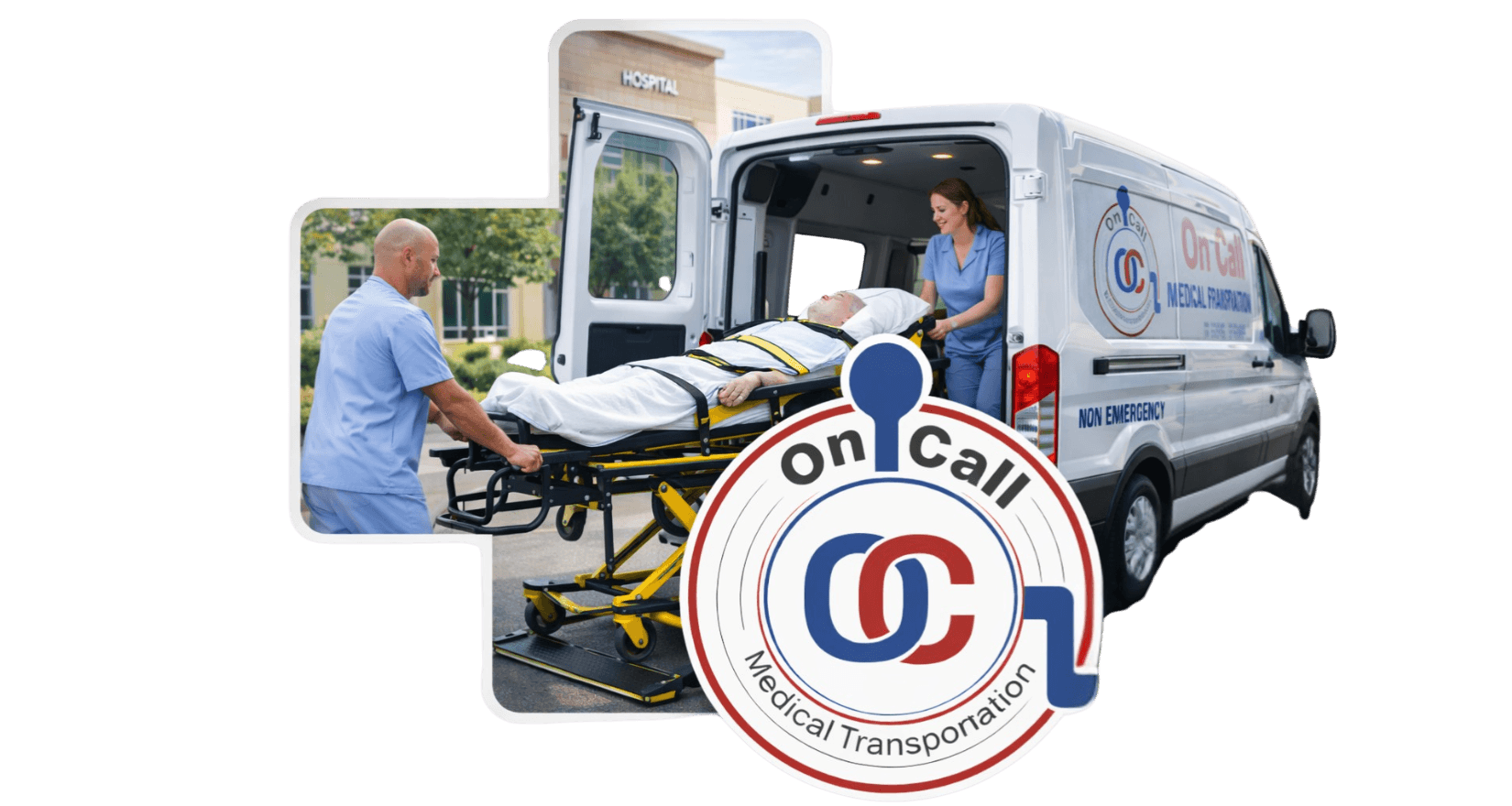 river assisting passenger into a wheelchair-accessible van using a lift.