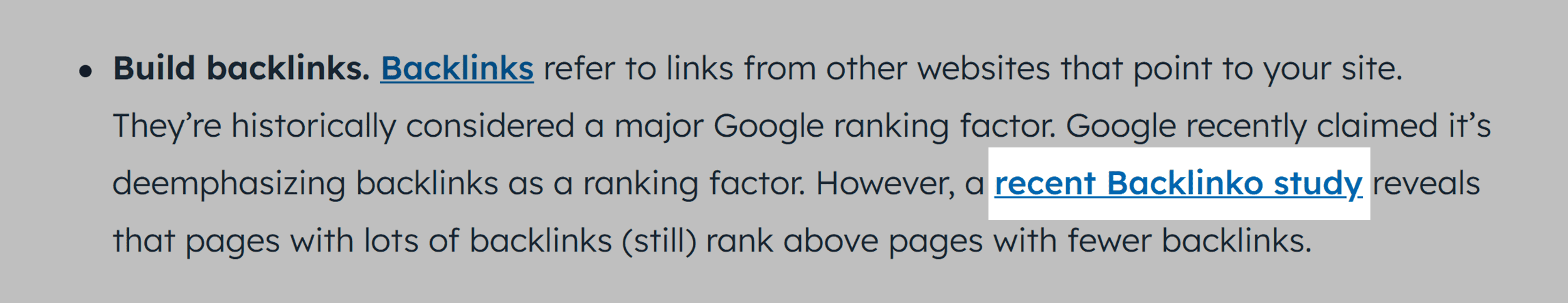 Backlinko – SEO Study – Backlink