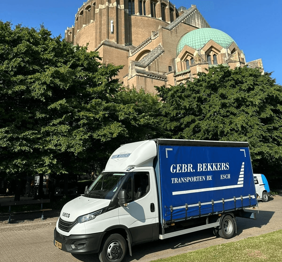 Clean kitchen with wooden flooring