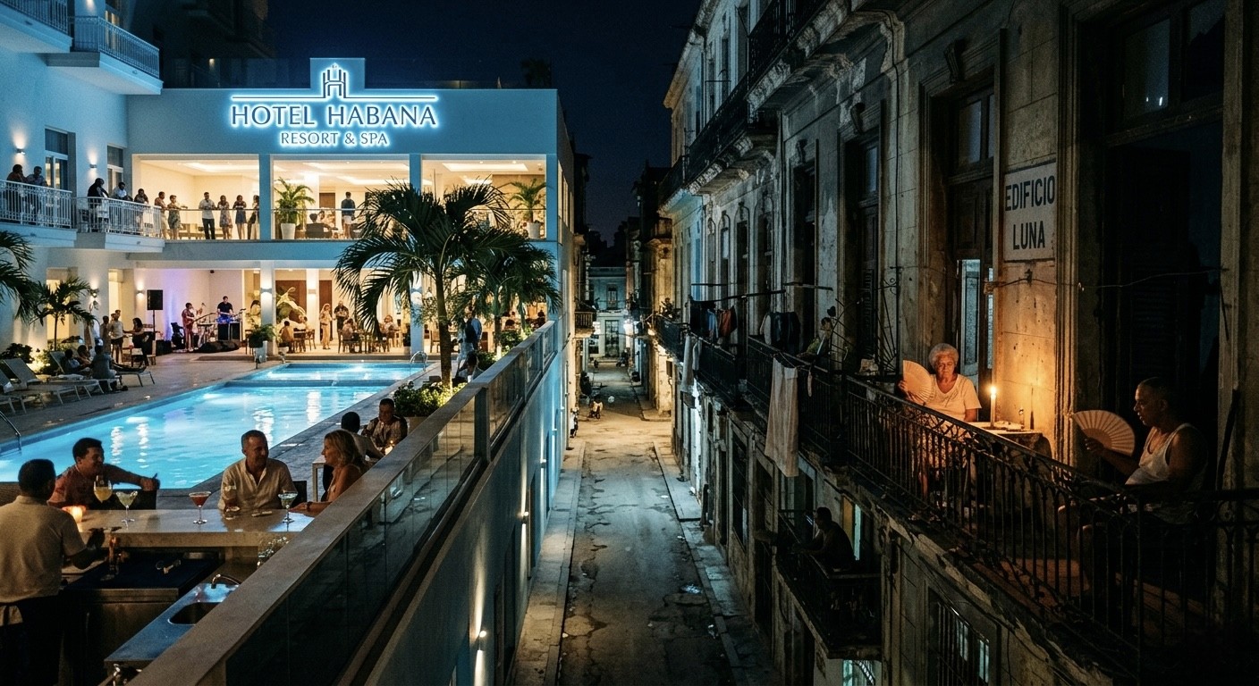 Cuba's Blackouts: Power for Tourists, Darkness for Everyone Else