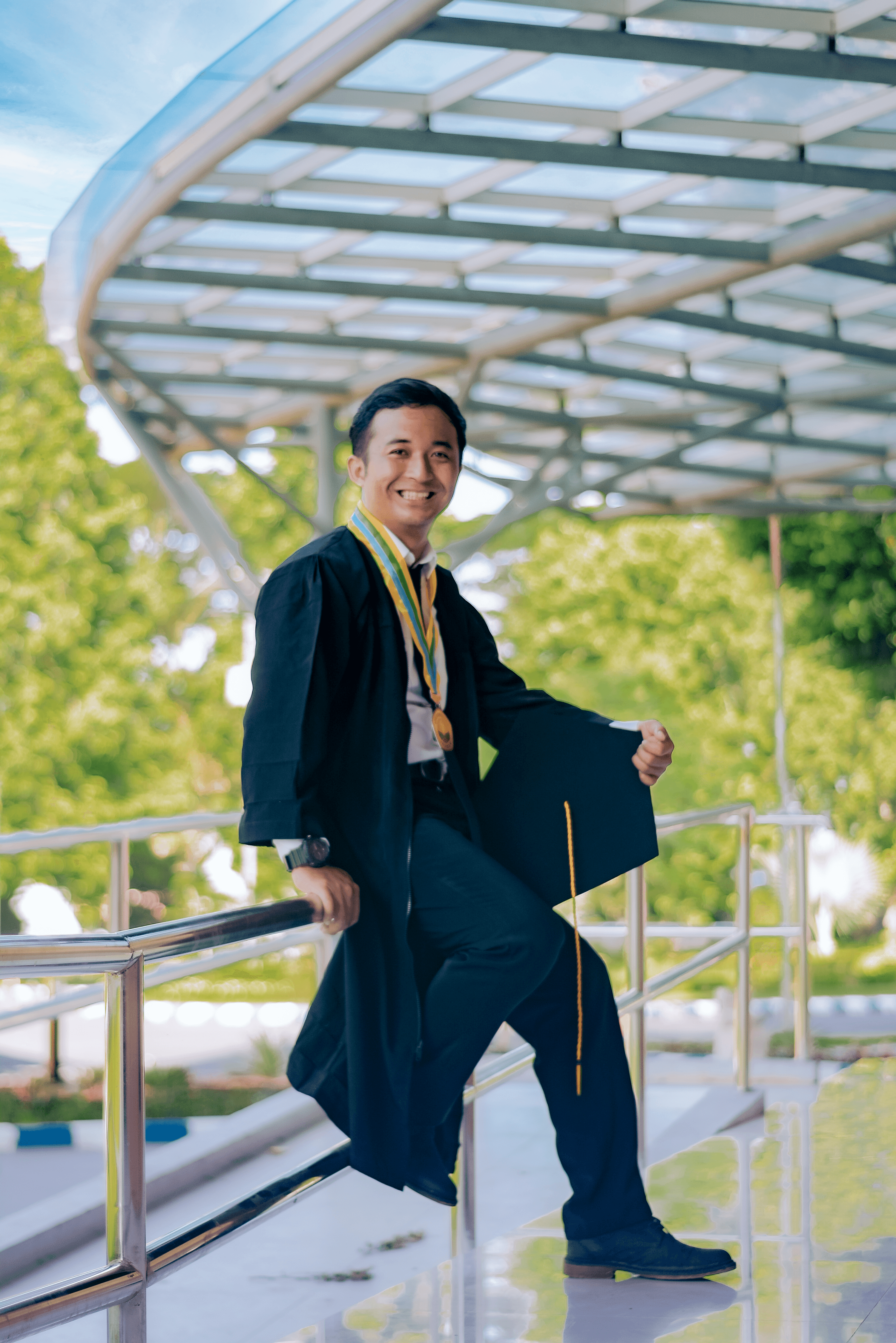 Sigit Graduation Photoshoot at Jember University