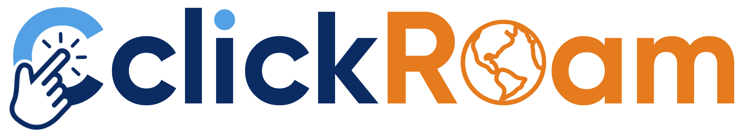 ClickRoam Official Logo - Global eSIM Data