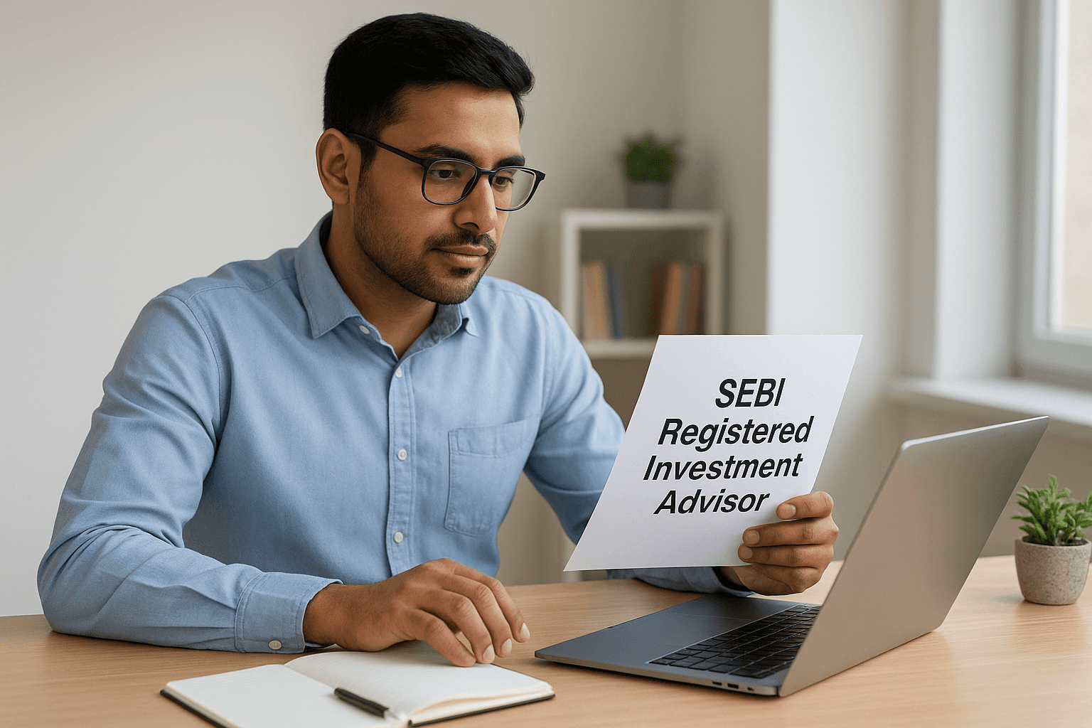 Look for SEBI-registered investment advisors