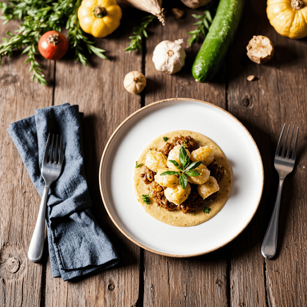 product photography of Gourmet Food