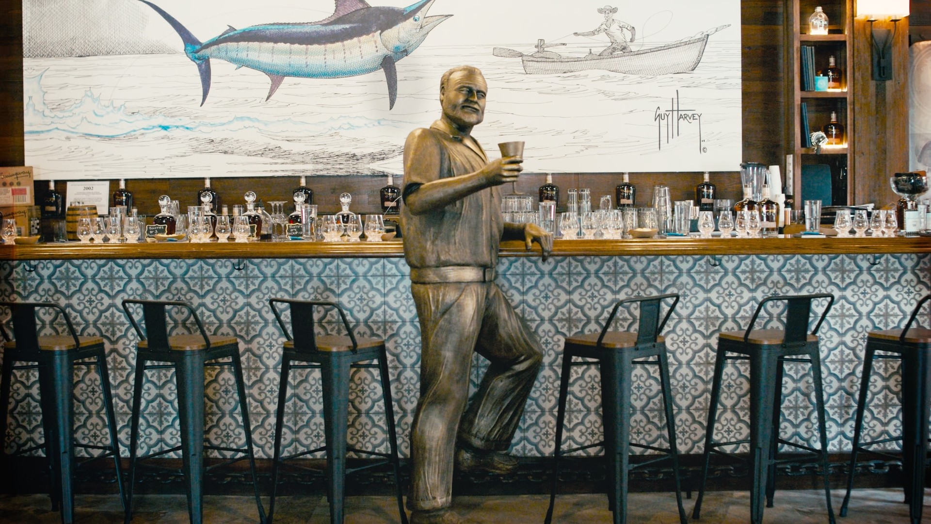 A whiskey tasting hosted by Hemingway Whiskey
