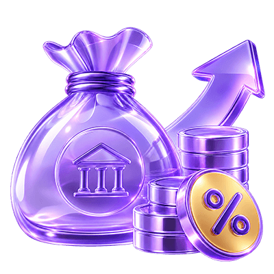 interest earn icon