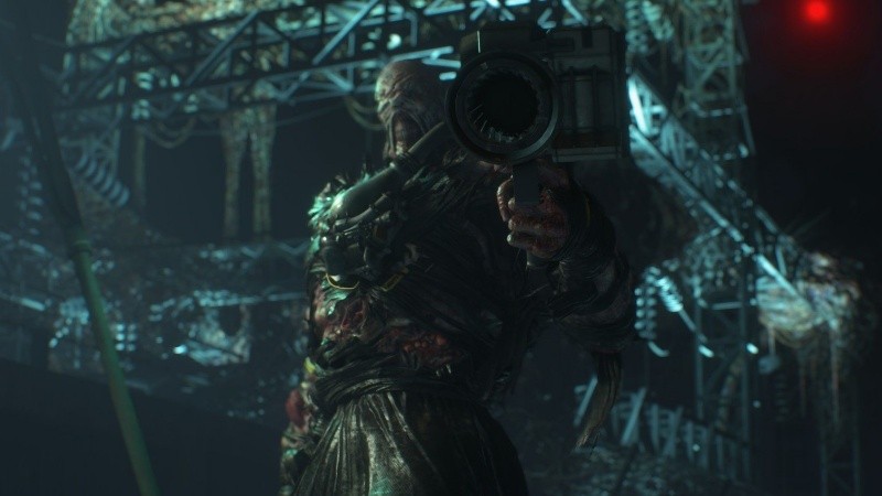 Gameplay image from the remake of Resident Evil 3.