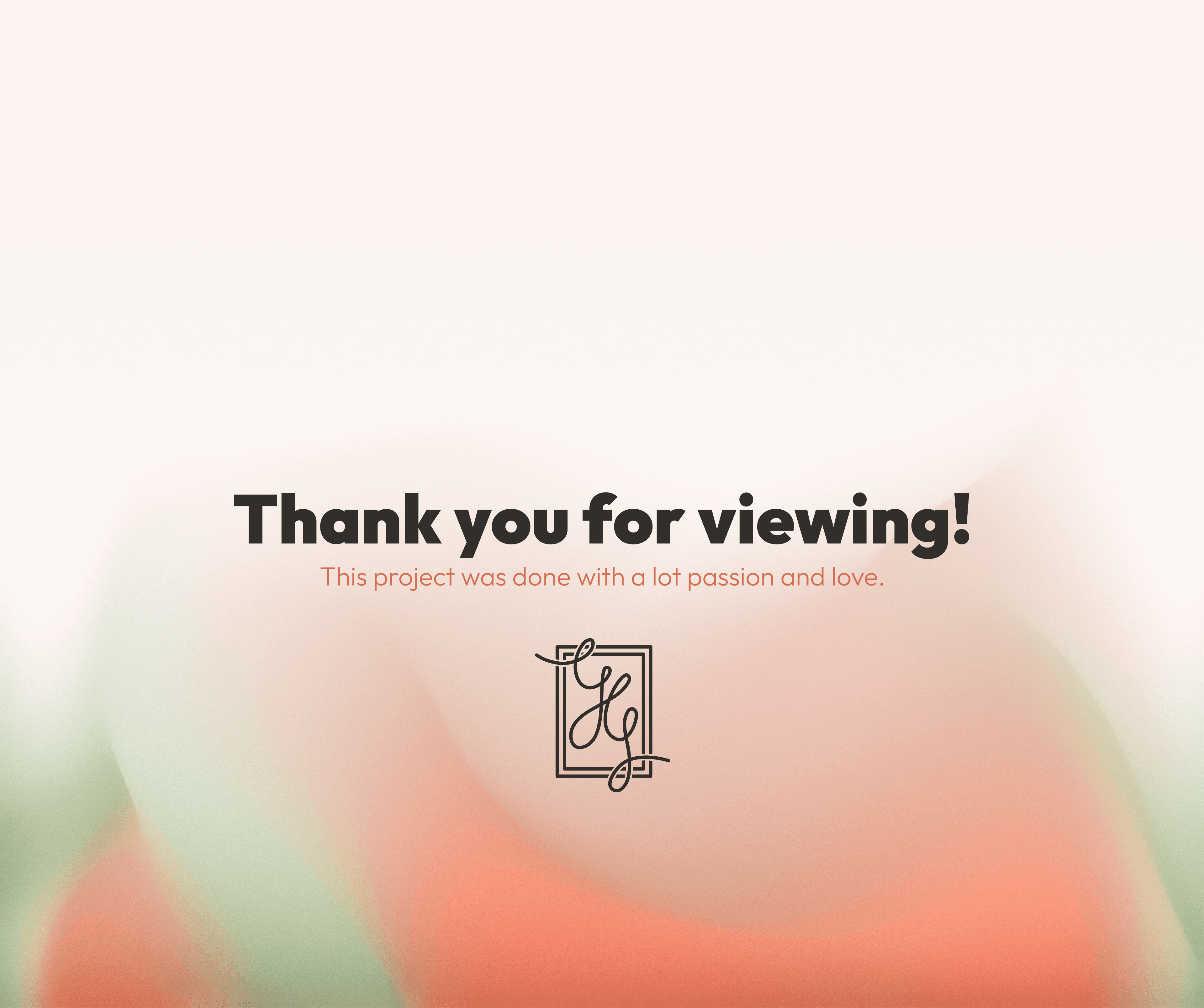 thank you screen for gogum