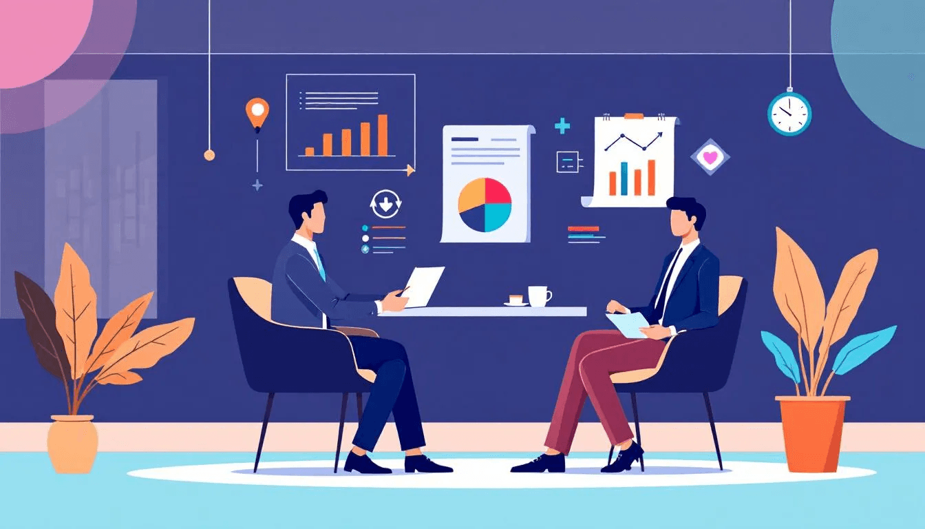 A person consulting with a financial advisor about buffer annuities.