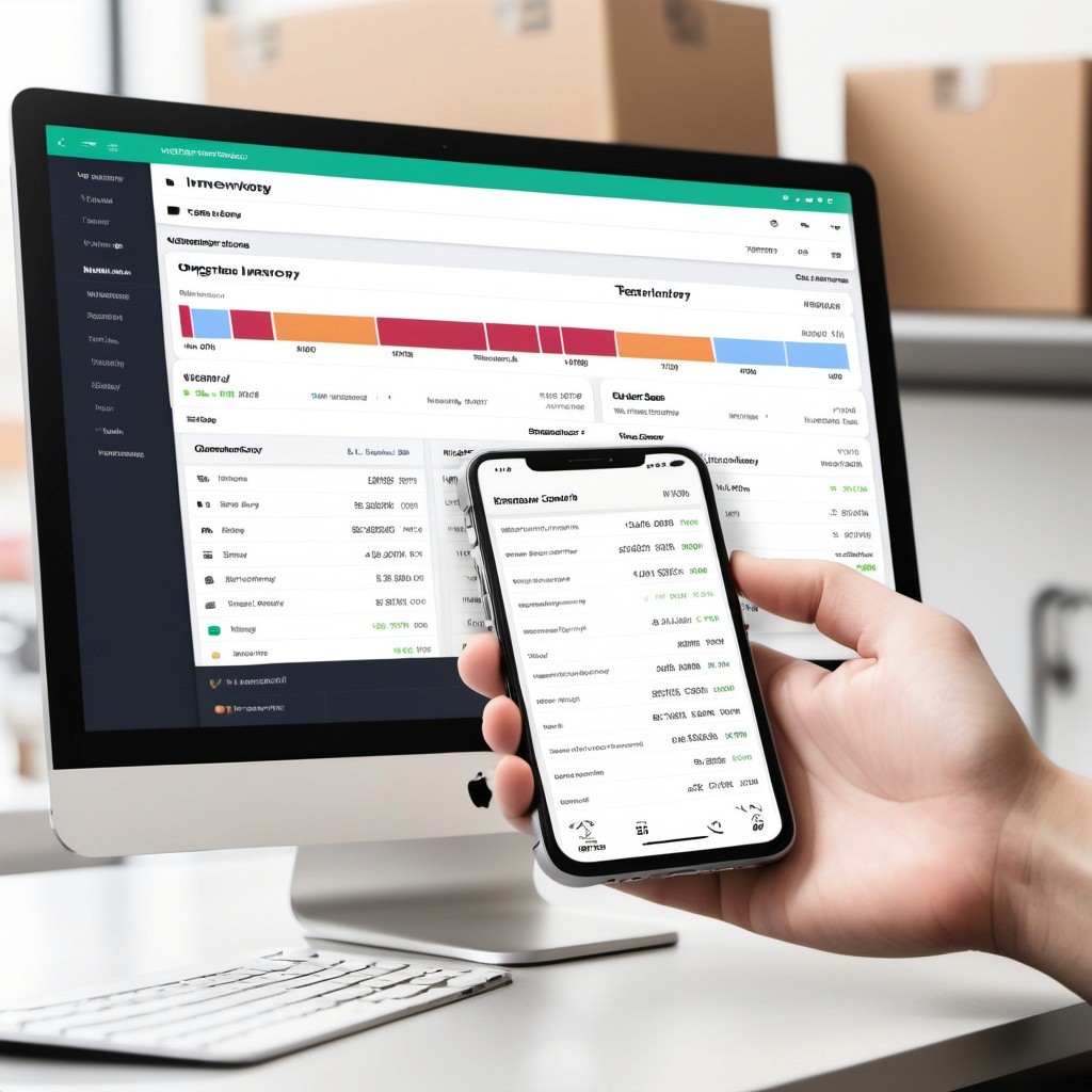 An image of a client using their newly created e-commerce platform