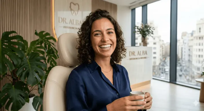 Tratamiento de ortodoncia con alineadores invisibles, financiado más barato gracias al baremo del seguro dental.
