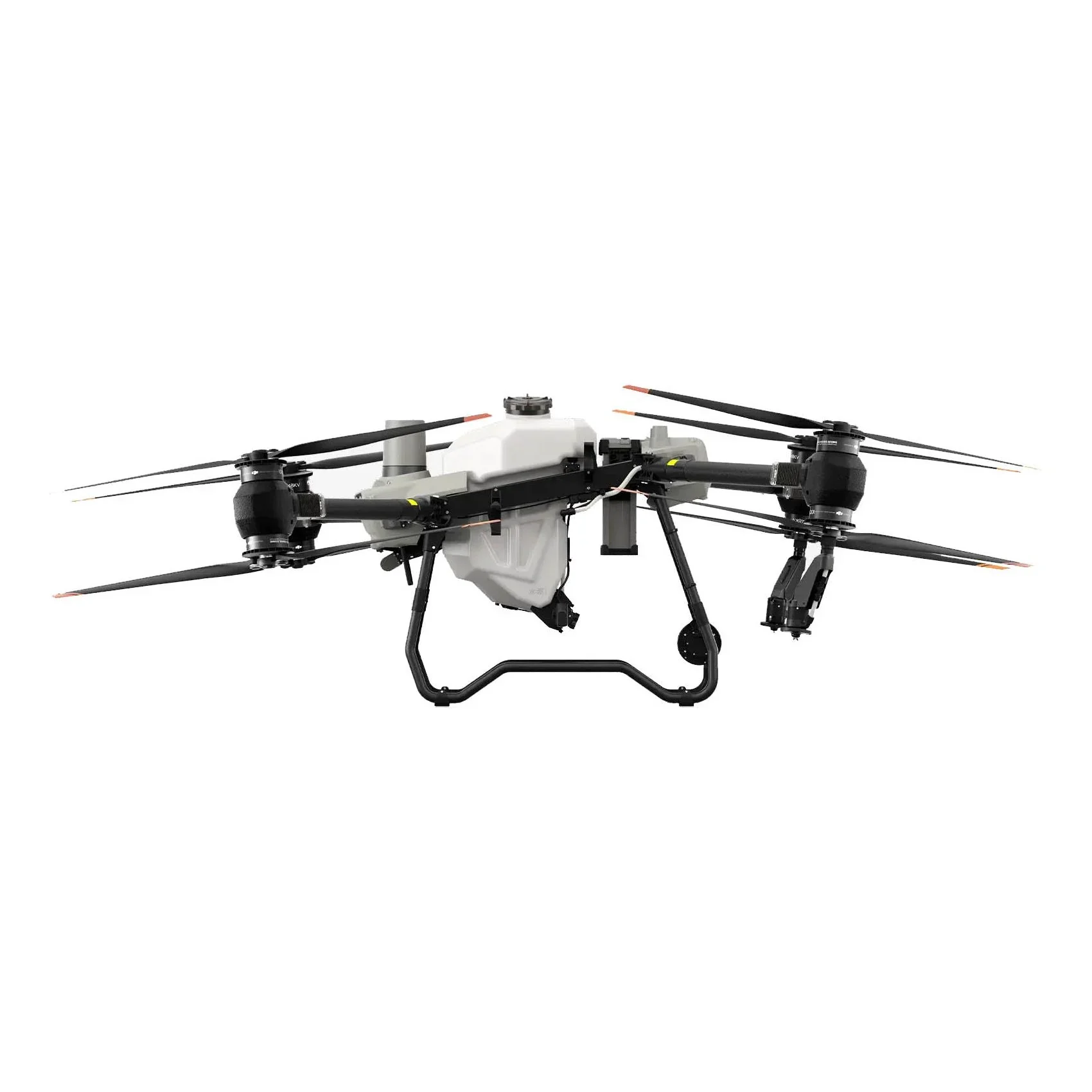 selective focus photography of black and gray quadcopter drone taking flight