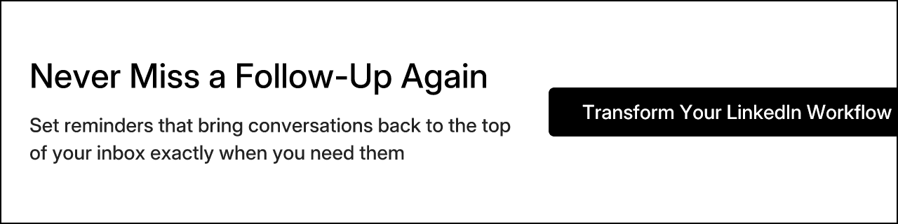 Never Miss a Follow-Up Again