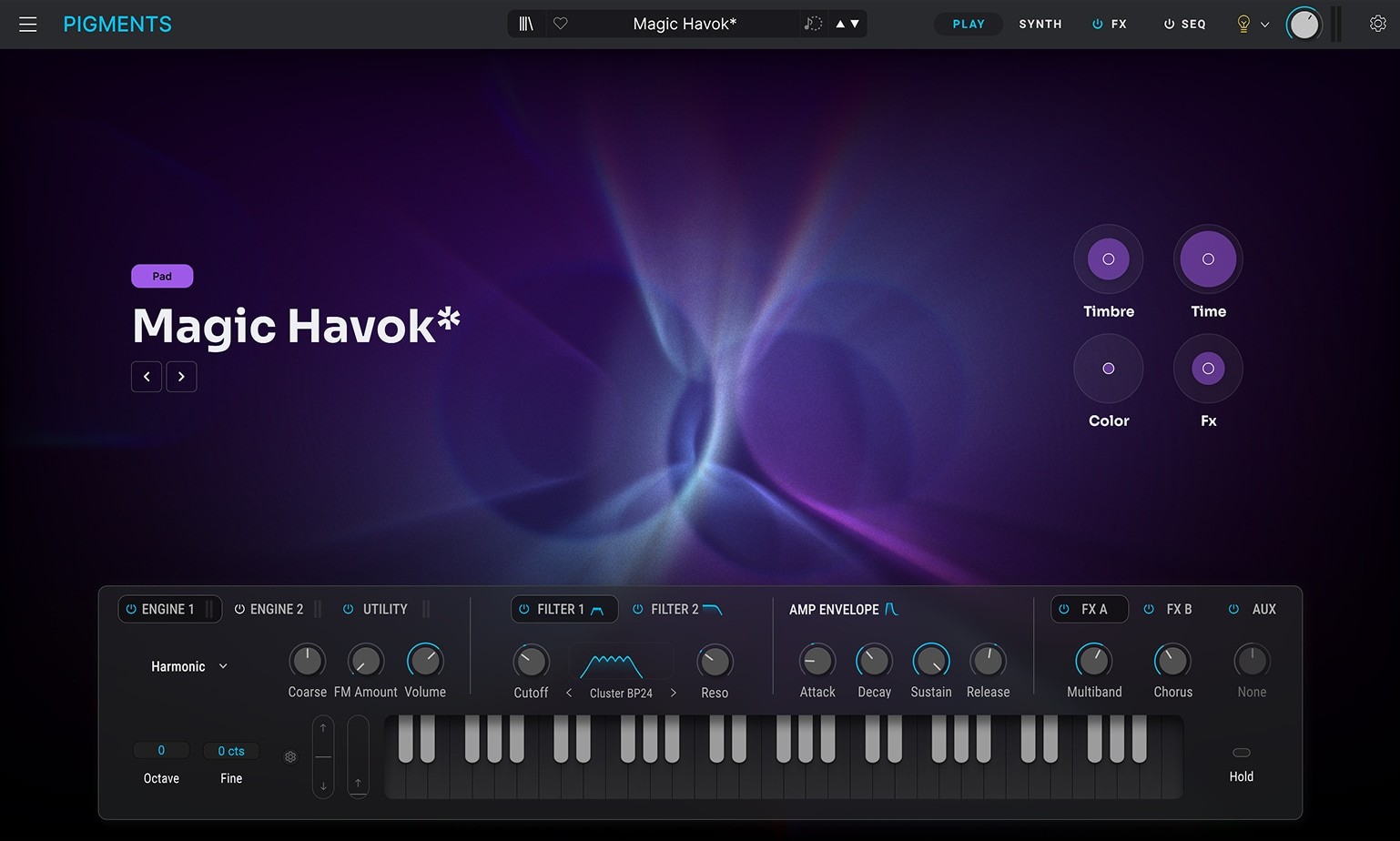 Arturia - Pigments 7 - VST Plugin Interface