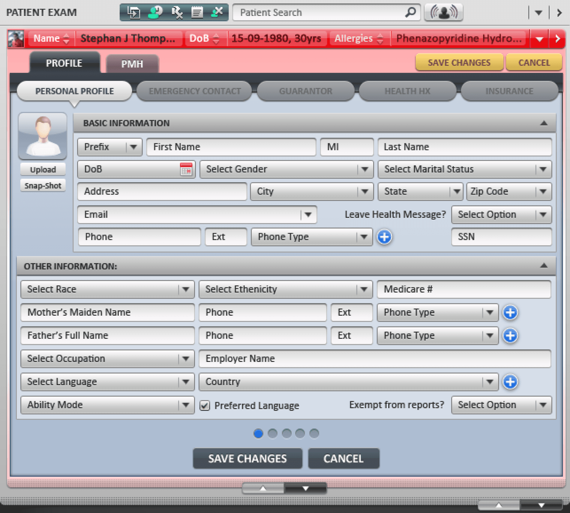 HL7 Compliance - Electronic Healthcare Record (EHR)