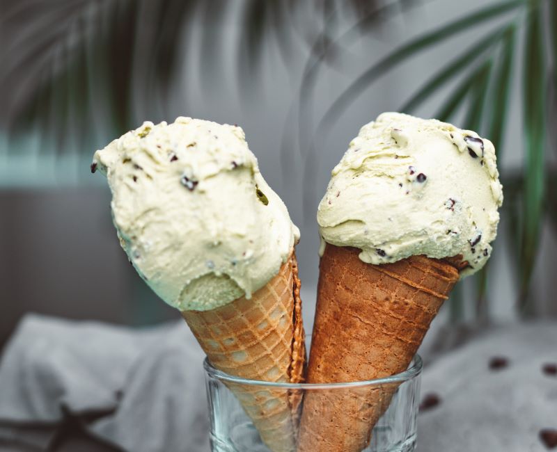 Gelato alla ricotta