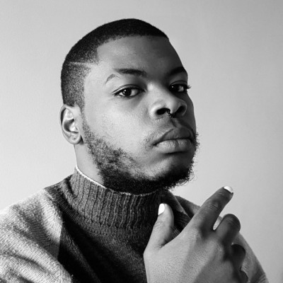 Portrait of portfolio creator – front view