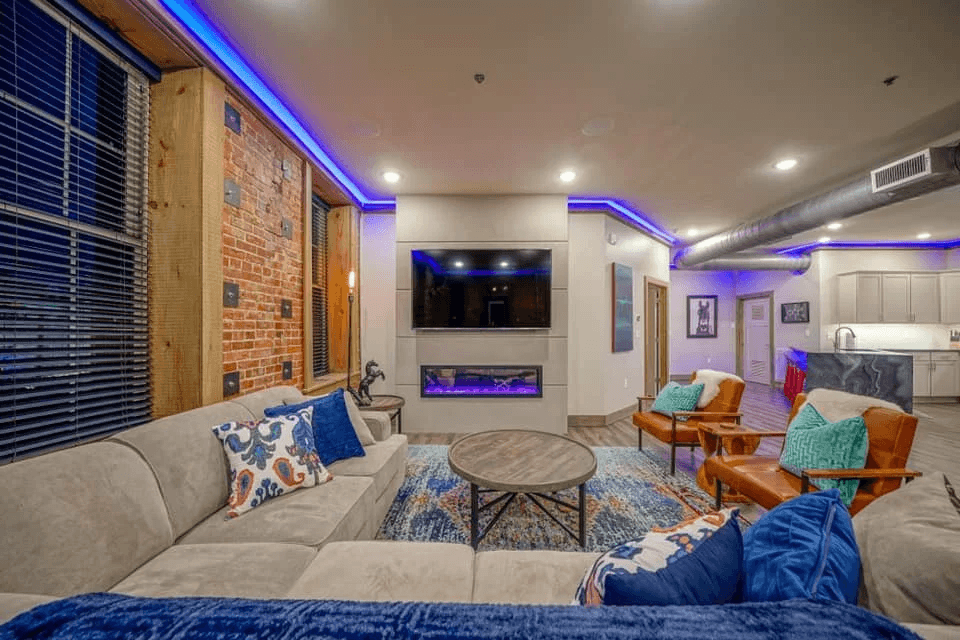 Smart Ambient Living Space installation by Omni Tech Solutions, Little Rock, AR