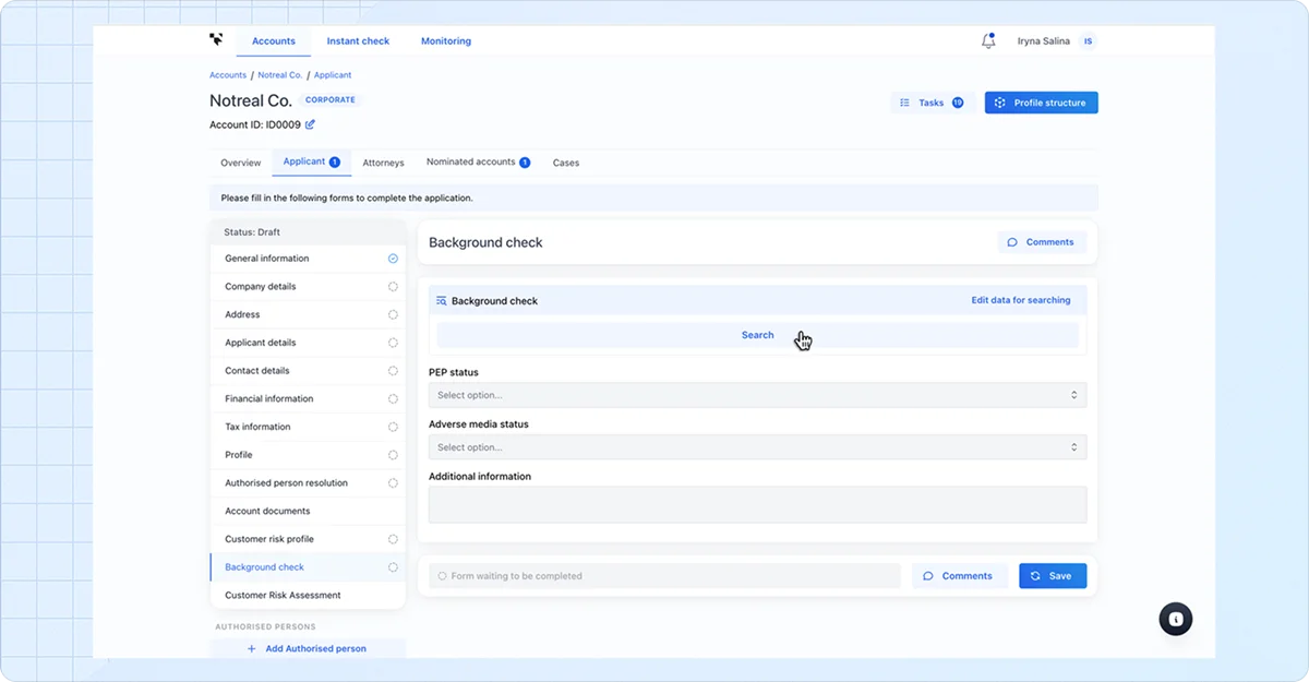 trustform-aml-screening-solution