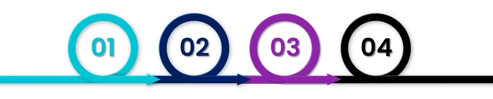 A work team around the desk