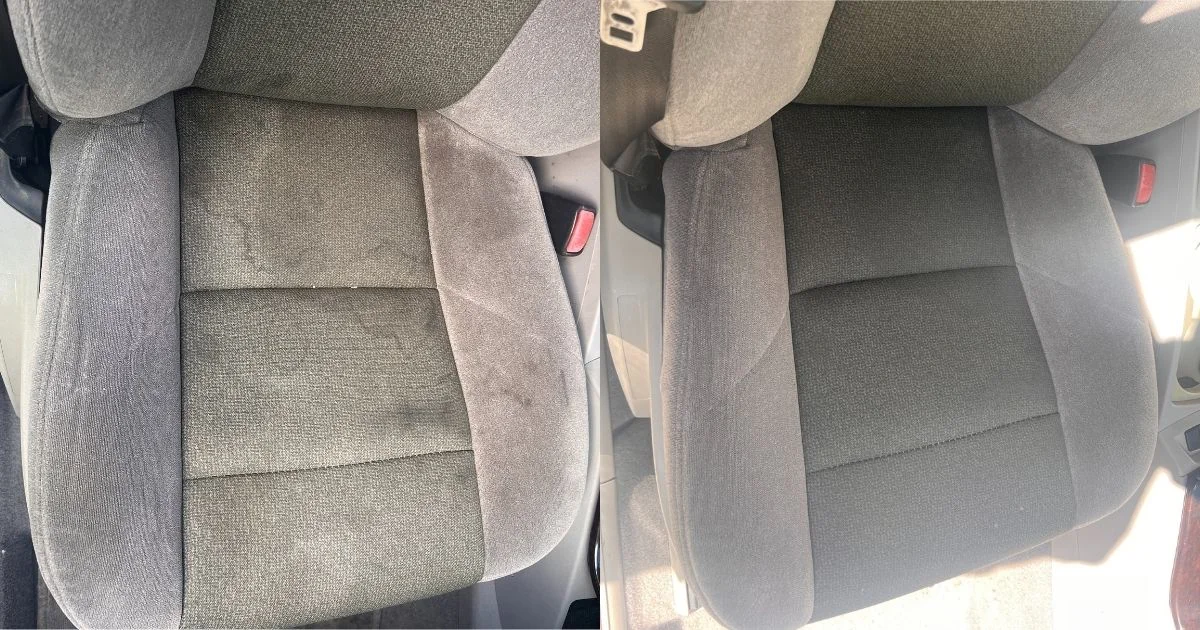 Metro Auto Spa spot rescue coffee stain seats before Toronto