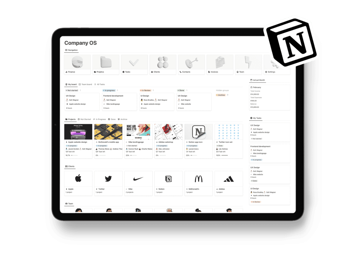The Best 10+ Work Templates for Notion: Streamline Your Business Operations