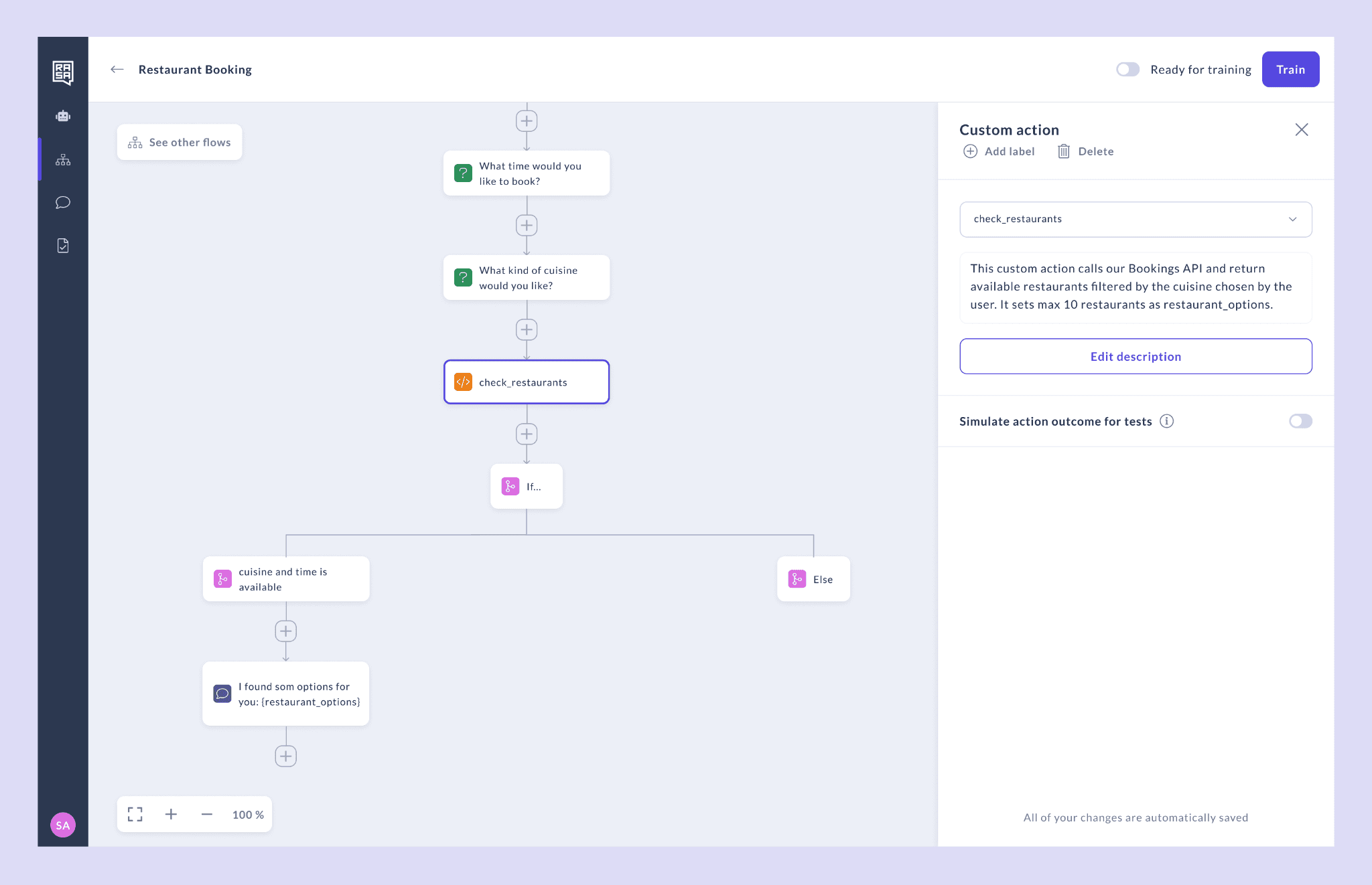 Rasa AI Agent platform