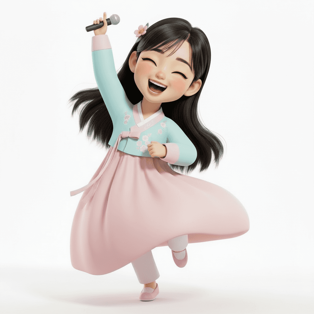 A smilintg girl holding books