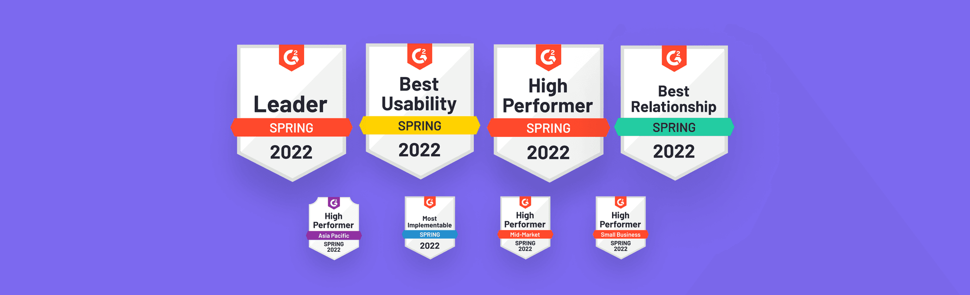 G2 Spring 2022 badges for Pilot